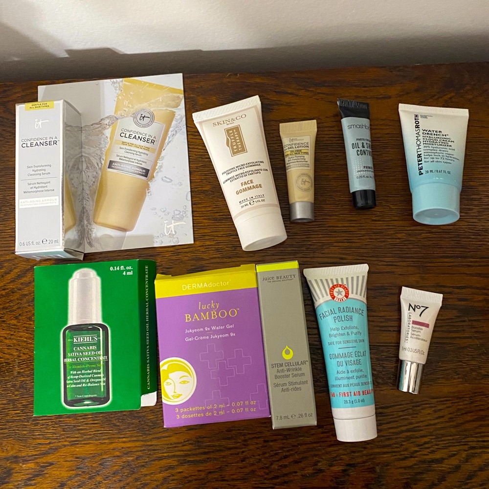 Full sized face care bundle (10 items)